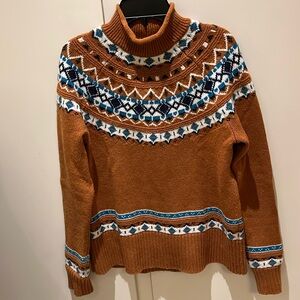 J Crew small fairisle sweater